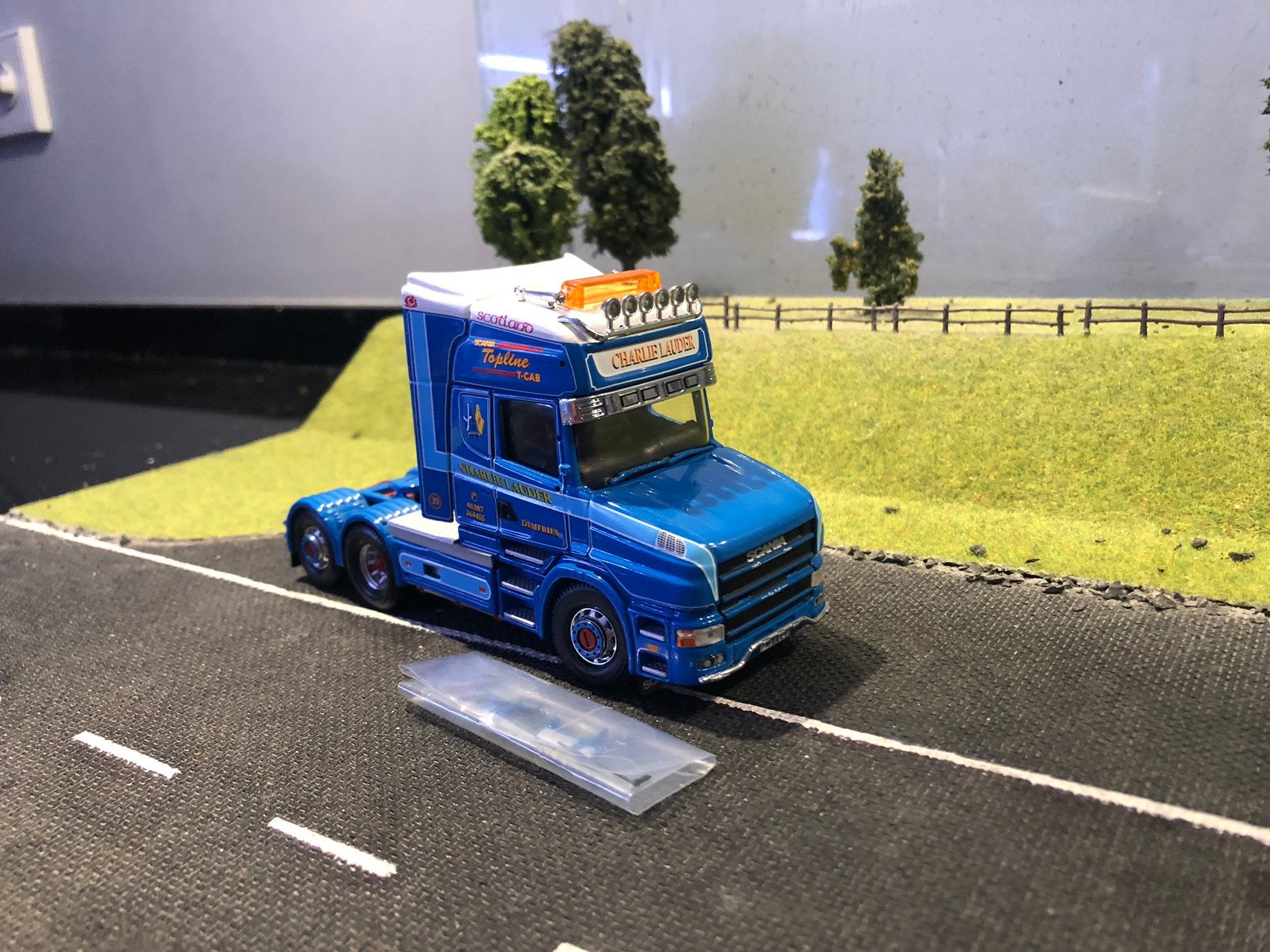 Scania torpedo trekker van Hauliers of Renown, Ophalen of Verzenden, Zo goed als nieuw, Bus of Vrachtwagen, Corgi