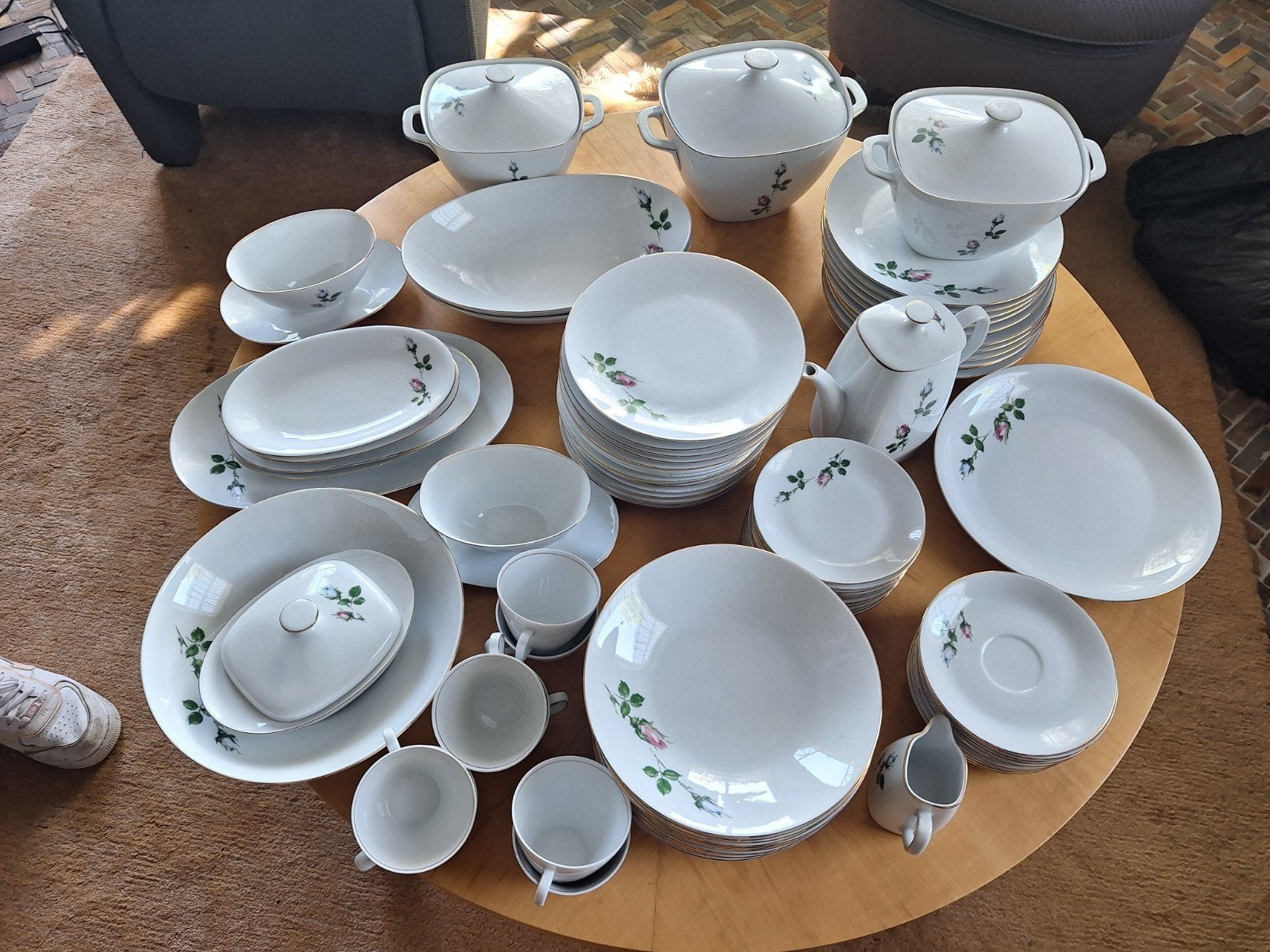 Vintage servies Bavaria Schirnding, Antiek en Kunst, Ophalen of Verzenden