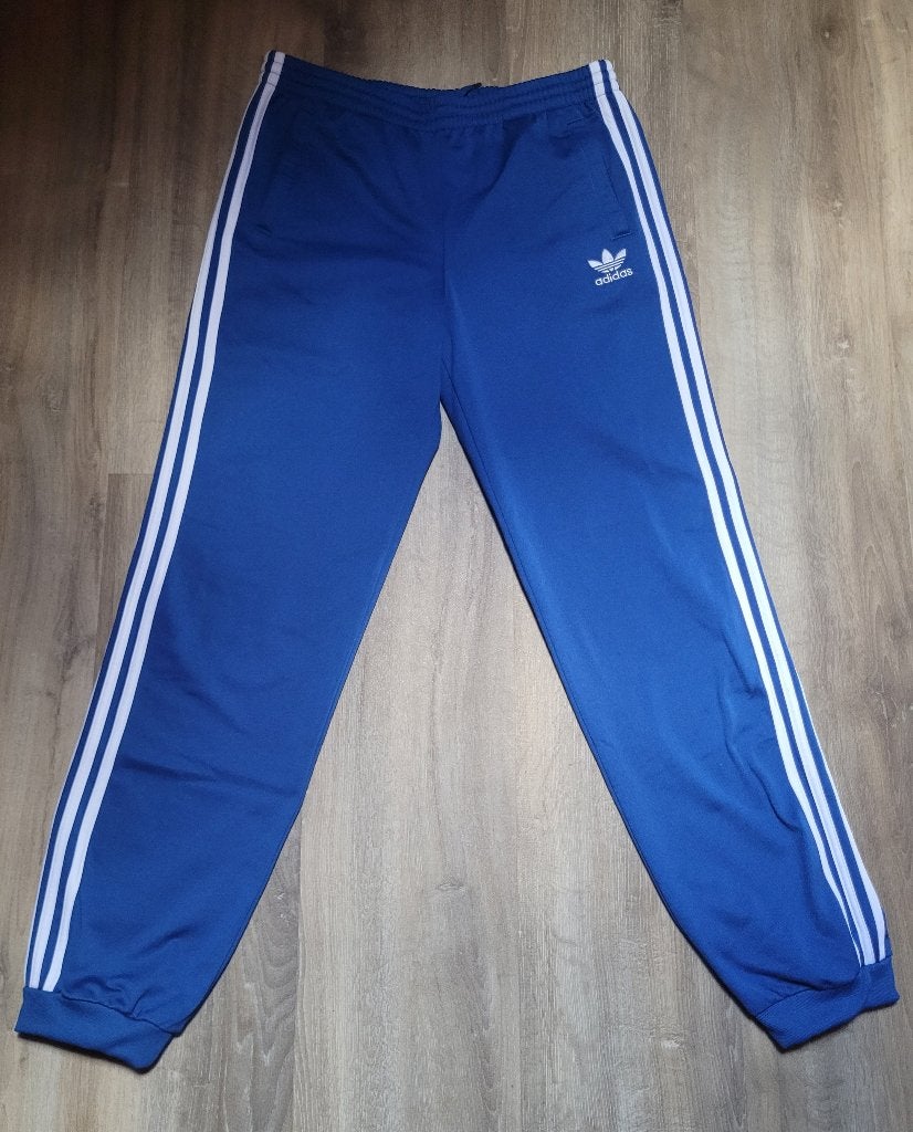 Adidas Originals Trainingsbroek Blauw Maat 176 (15-16 jaar), Blauw, Wandelen of Outdoor, Overige maten, Ophalen of Verzenden