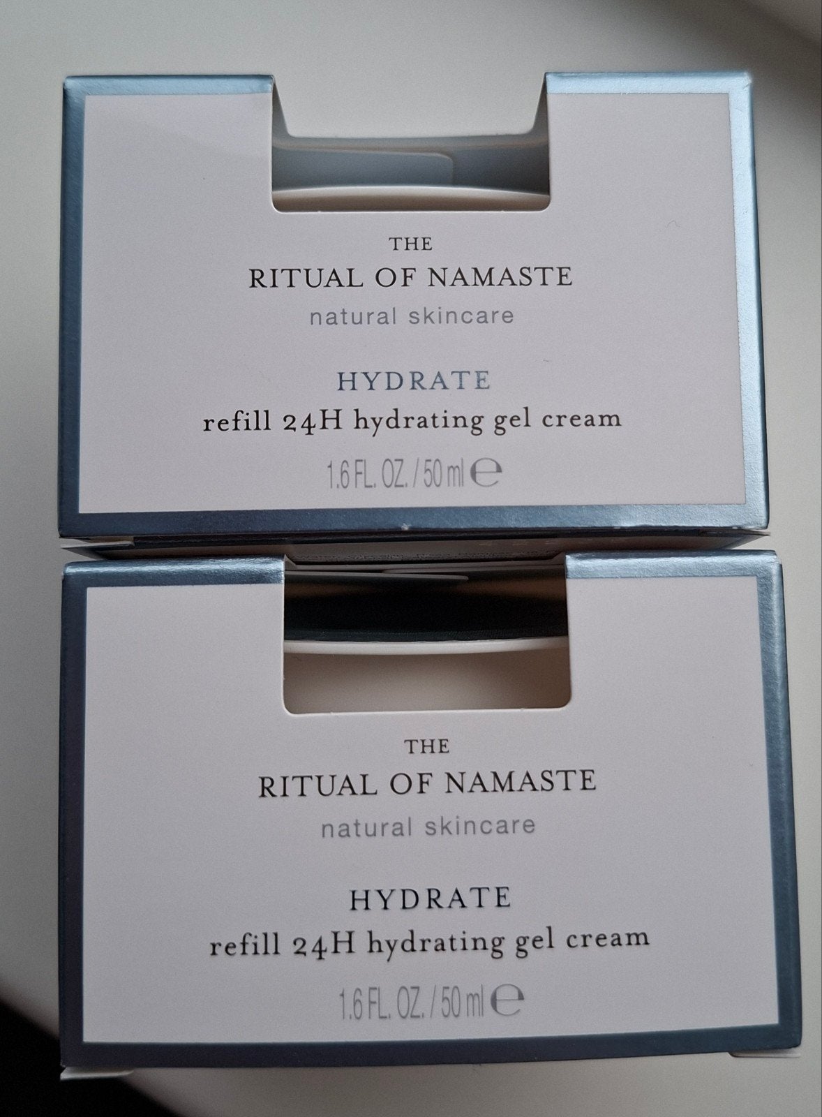 2 navul verpakkingen van Rituals hydrating gel cream, Ophalen of Verzenden, Nieuw, Gehele gezicht