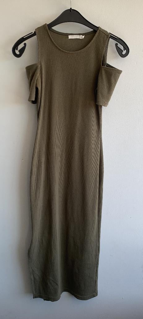 Middel - korte - jurk groen, Maat 38/40 (M), Nieuw, Ophalen of Verzenden, Boven de knie