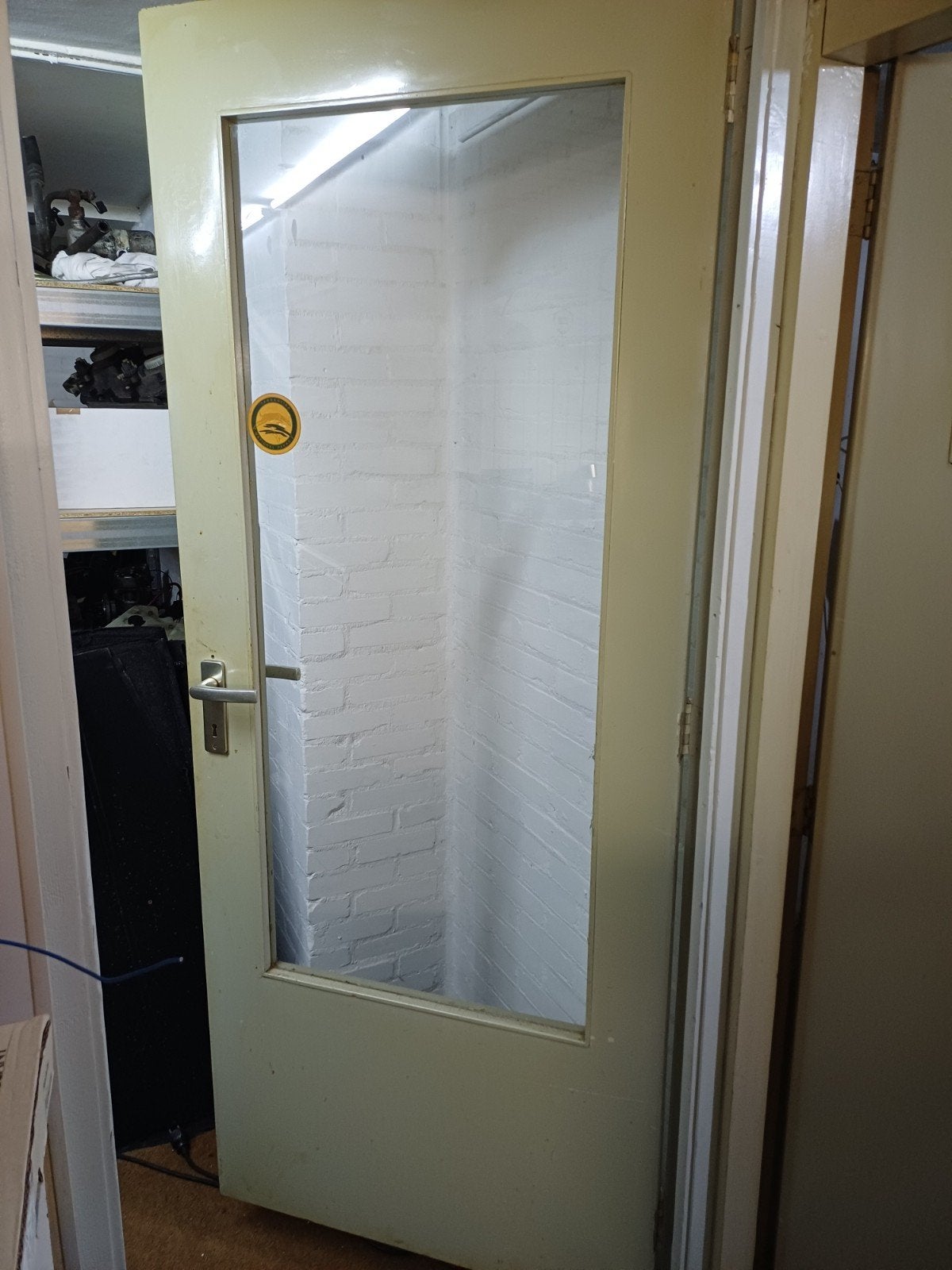 Deur en raam, Doe-het-zelf en Verbouw, Ophalen, Gebruikt, 80 tot 100 cm, Binnendeur