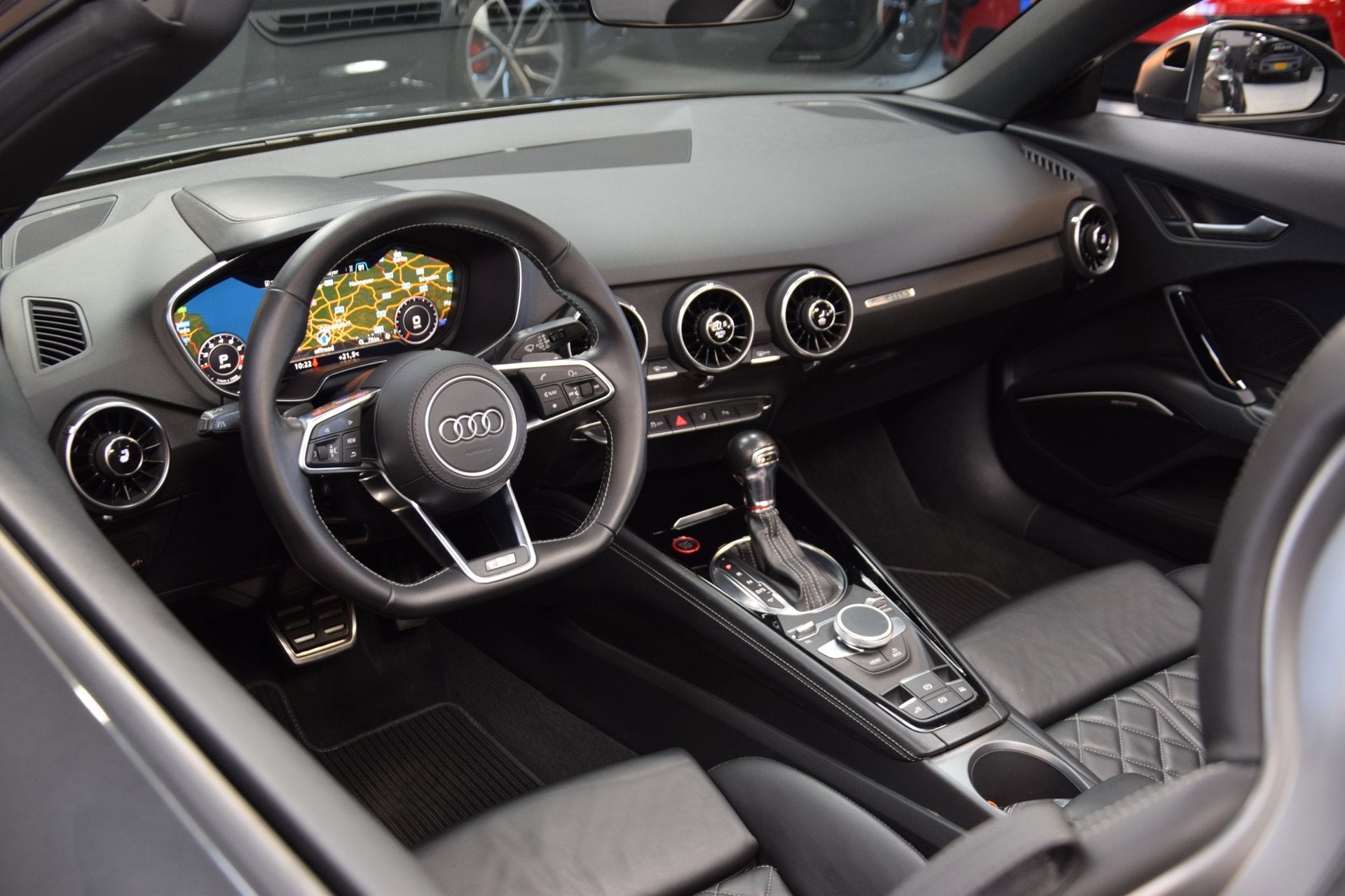 Audi TT Roadster 2.0 TFSI TTS Quattro|Navi|310pk!|Dealer ond, Automaat, Dealer onderhouden, TT, Gebruikt