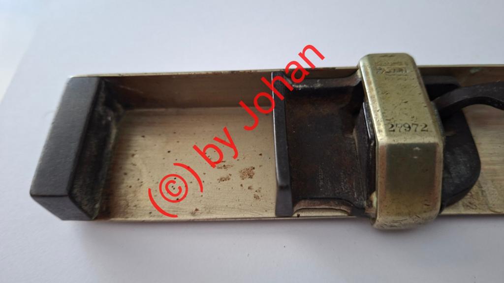 VINTAGE ZETHAAK OF LETTERZETHAAK VAN MESSING, Antiek en Kunst, Ophalen