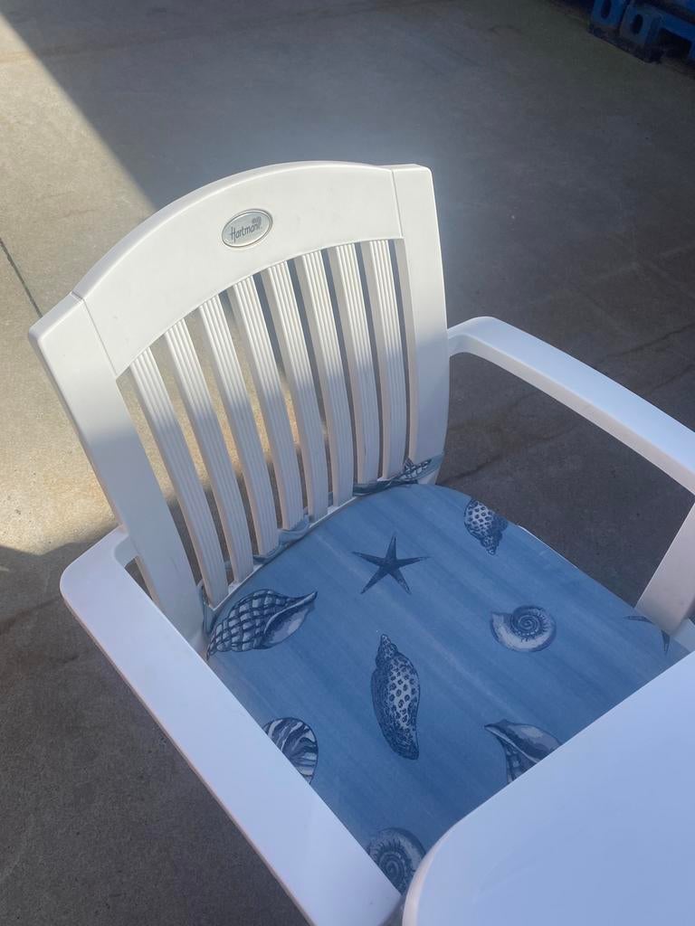 Hartman setje, Tuin en Terras, Ophalen of Verzenden, Zo goed als nieuw, Rond, Kunststof