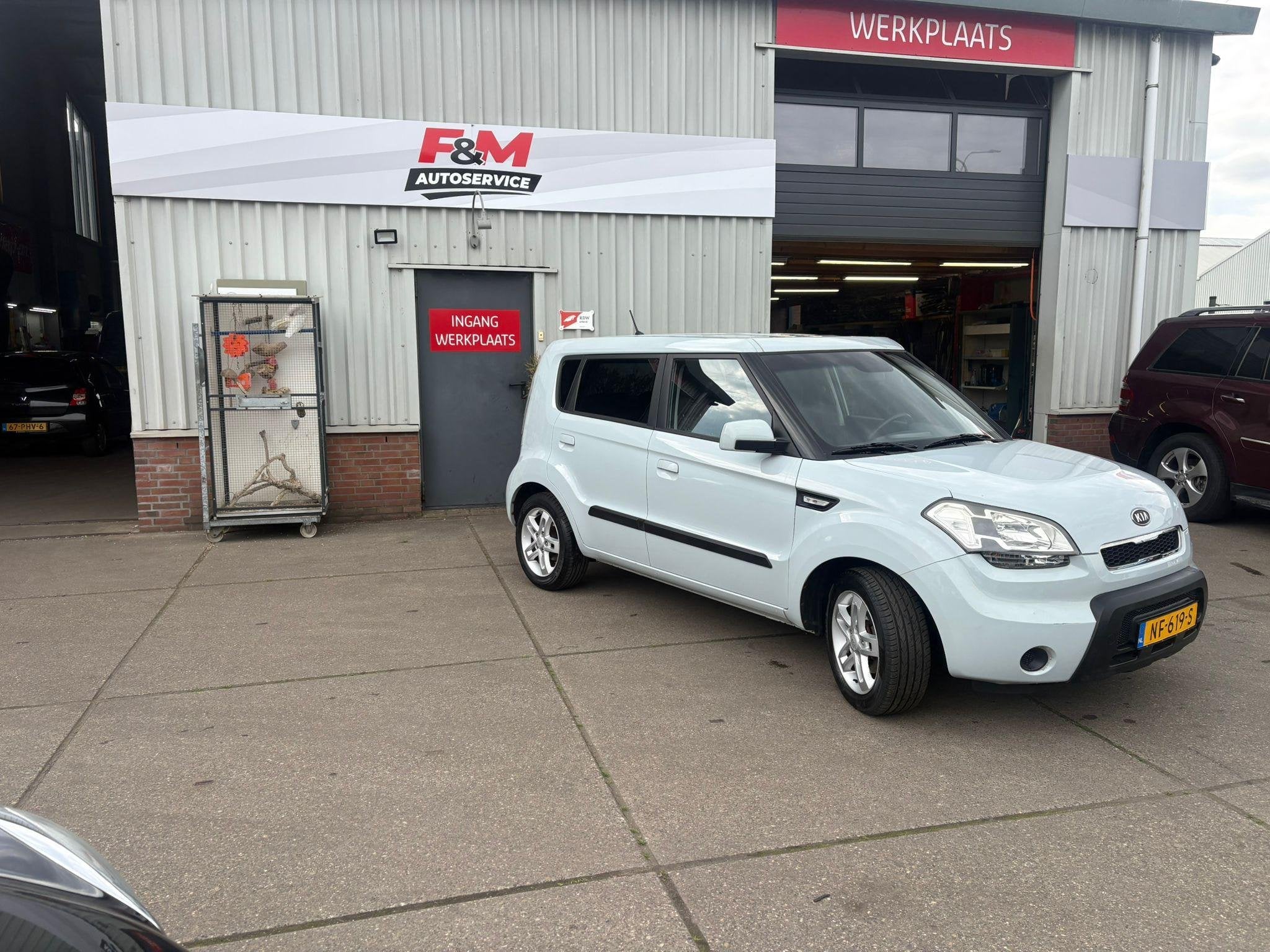 Kia Soul 1.6 X-pect Cool Airco, Auto's, Kia, Voorwielaandrijving, 1591 cc, 4 cilinders, Blauw