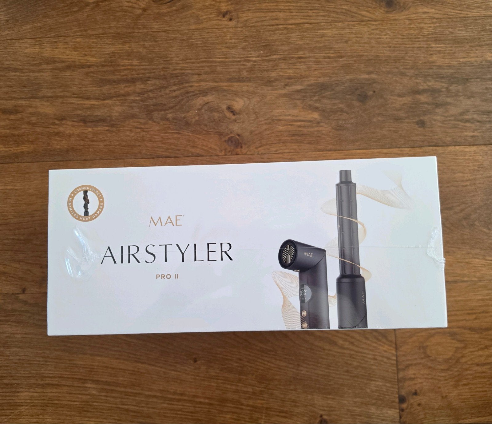 Nieuw! MAE Airstyler pro 2 twv 199,-. Stijltang/Fohn/Krul, Ophalen of Verzenden, Nieuw, Krultang of Stijltang
