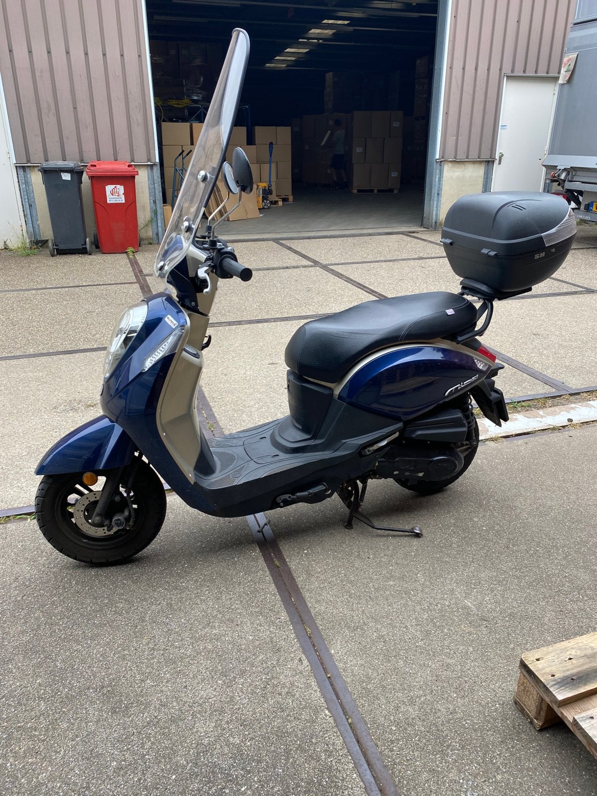 Sym mio, Gebruikt, Benzine, Maximaal 25 km/u, Ophalen