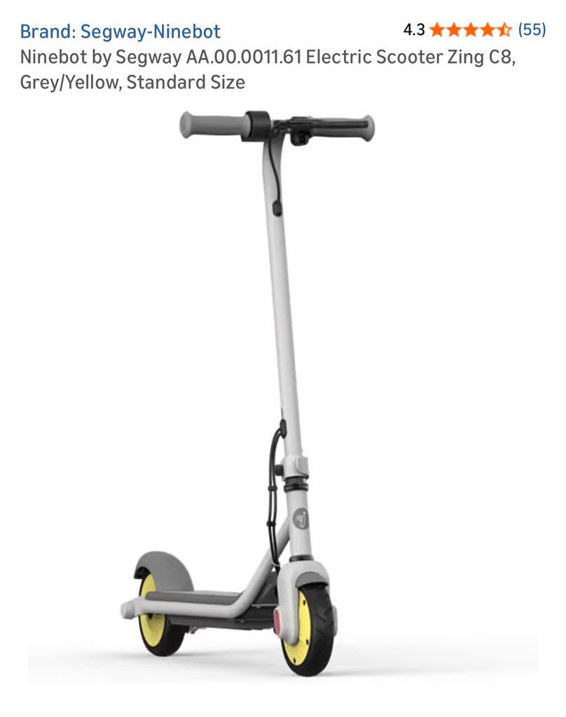 Ninebot elektrische step (E-scooter), Ophalen, Gebruikt, Elektrische step (E-scooter)