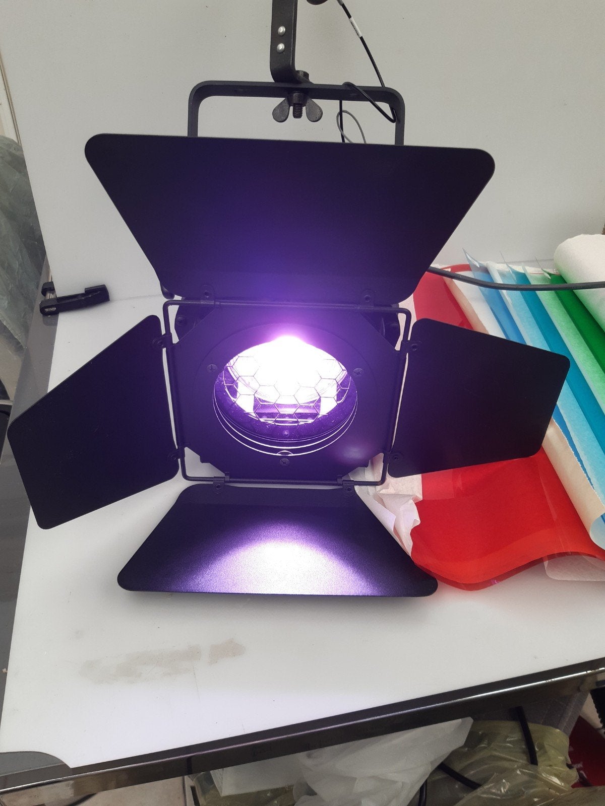 4x DTS Scena 300/500 Theater Podium Lampen, Ophalen, Gebruikt