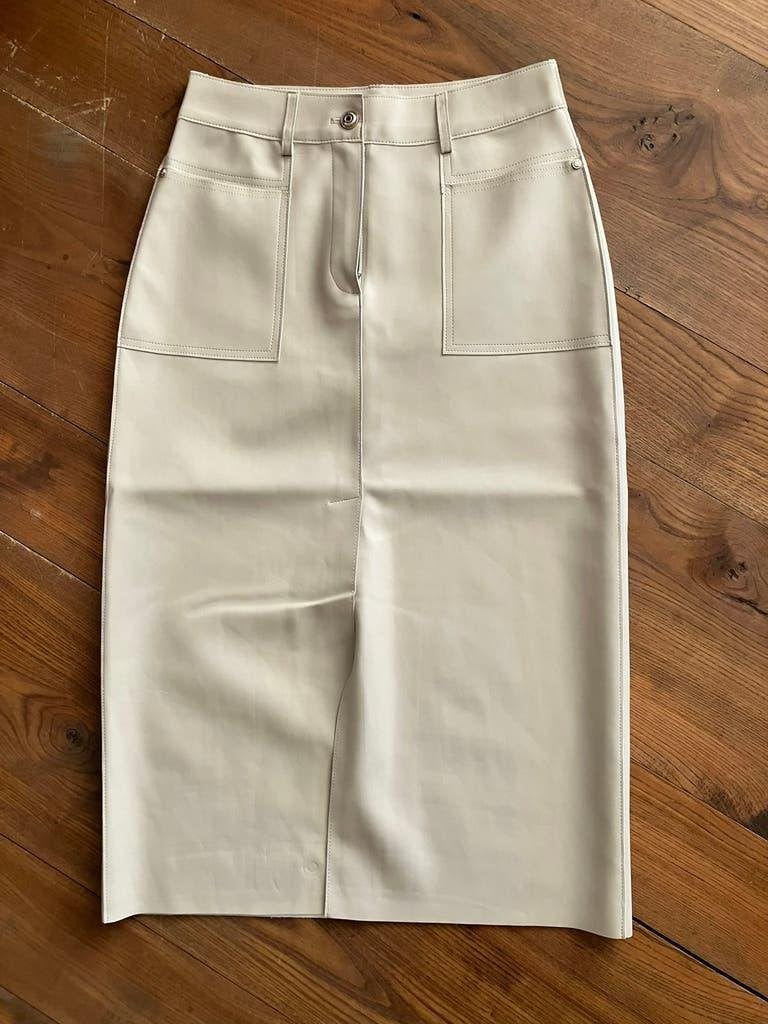 Morgan, rok van imitatieleer, maat 36. Nieuw!, Kleding | Dames, Ophalen, Overige kleuren, Nieuw, Morgan
