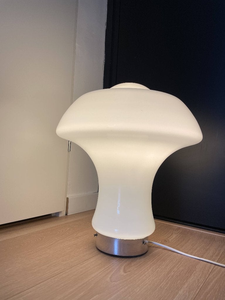 Italiaanse design lamp murano glas, Ophalen, Gebruikt, Midcentury modern, Italiaans design, Vintage, Overige fittingen