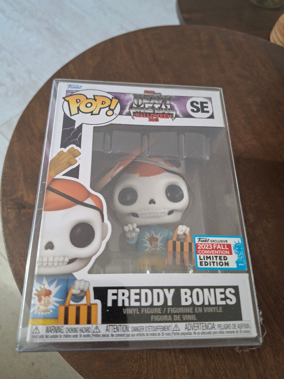 Funko Pop! Freddy Bones Heavy Metal Halloween 2023, Ophalen of Verzenden, Nieuw