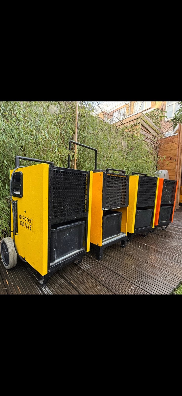 Professionele bouwdrogers ventilatoren te huur Dryfast Bel, Ophalen of Verzenden, Zo goed als nieuw
