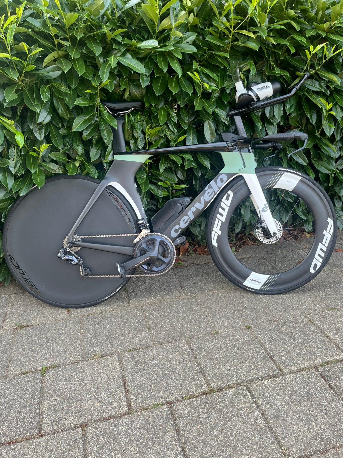 Cervelo P5 Tijdritfiets/Triathlonfiets Ultegra Di2 Maat 56, 28 inch, Carbon, Heren, Zo goed als nieuw