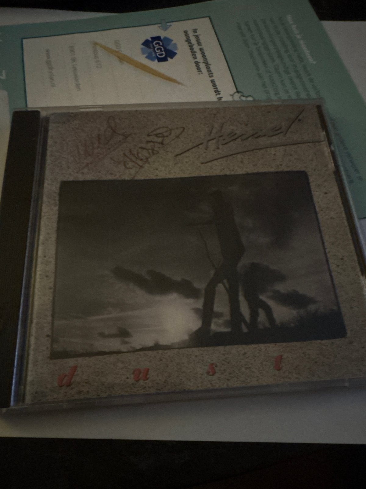 Dust - The Scabs CD (Gesigneerd), Rock, Gebruikt, Ophalen of Verzenden, Gesigneerd