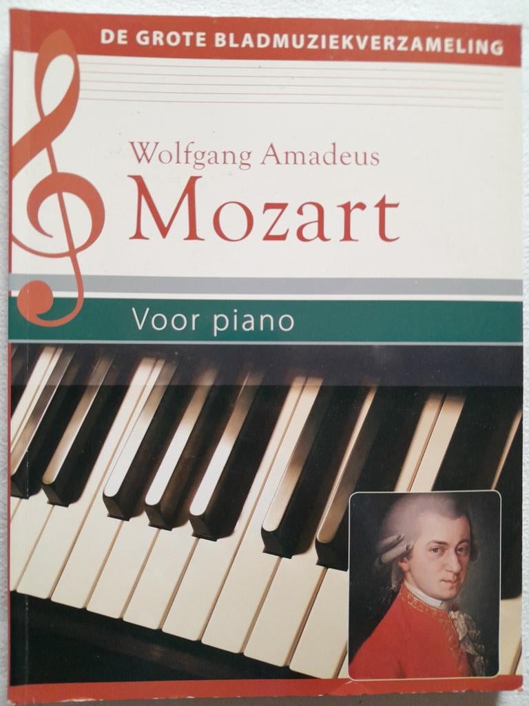 Wolfgang Amadeus Mozart voor piano, Klassiek, Ophalen of Verzenden, Zo goed als nieuw, Artiest of Componist