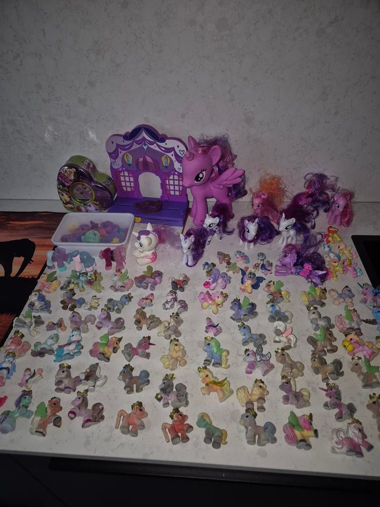 My Little Pony verzameling oa 79x Filly figuren, Ophalen of Verzenden, Zo goed als nieuw