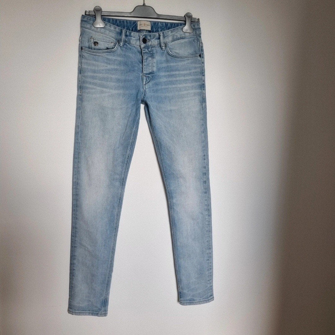 Cast iron cope taperet fit jeans spijkerbroek maat 31 - 34, Kleding | Heren, Spijkerbroeken en Jeans, Blauw, W32 (confectie 46) of kleiner