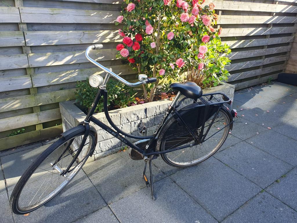 Fiets old dutch, Ophalen