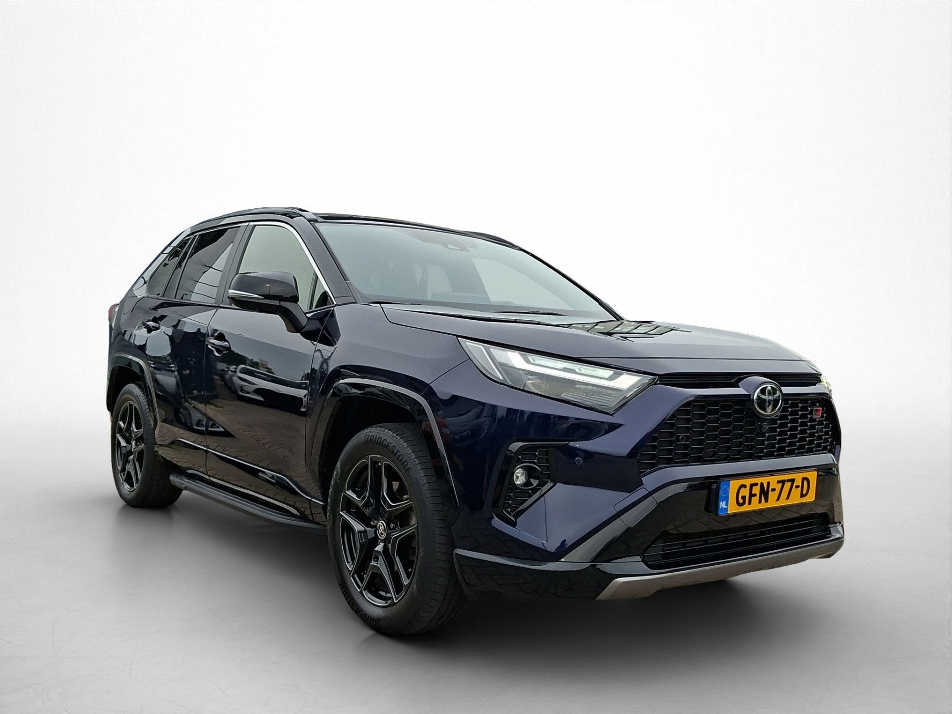 Toyota RAV4 2.5 Hybrid AWD GR SPORT PLUS PACK | Panorama Sch, Automaat, Gebruikt, 4 cilinders, Blauw
