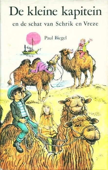 De kleine kapitein & de schat v. Schrik en Vreze Paul Biegel, Ophalen of Verzenden, Zo goed als nieuw, Fictie