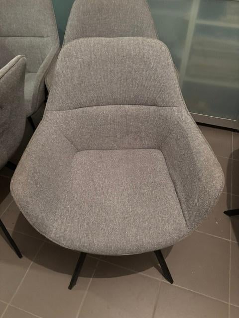 Eetkamer stoelen, Huis en Inrichting, Stoelen, Ophalen, Zo goed als nieuw, Vijf, Zes of meer stoelen, Stof