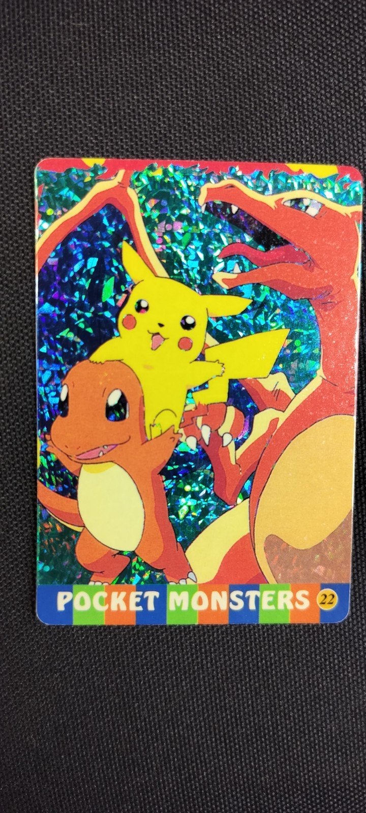 vending machine charizard, Ophalen of Verzenden, Zo goed als nieuw, Losse kaart, Foil
