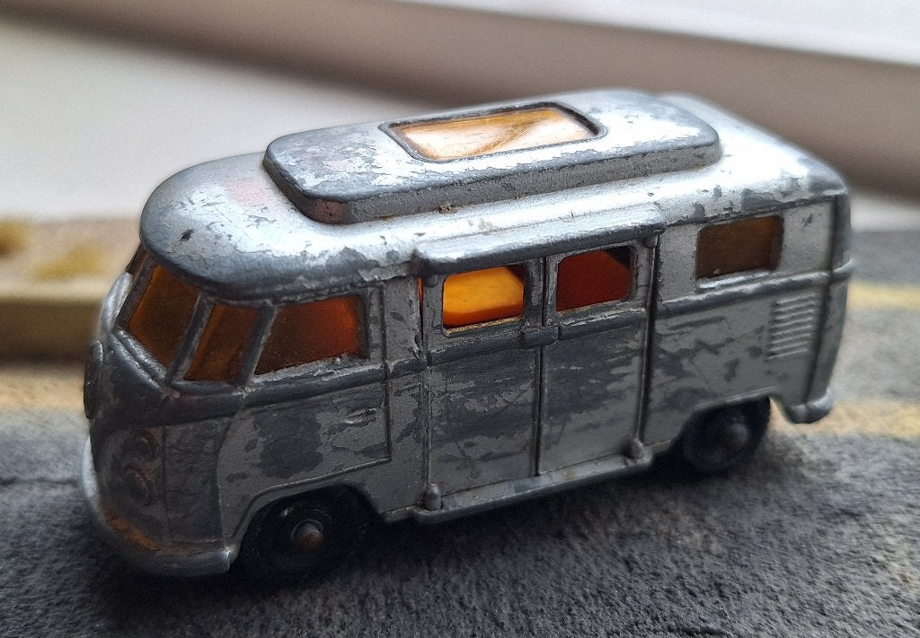 Volkswagen T1 camper - Matchbox series #34, Hobby en Vrije tijd, Modelauto's | 1:50, Ophalen of Verzenden, Gebruikt, Bus of Vrachtwagen