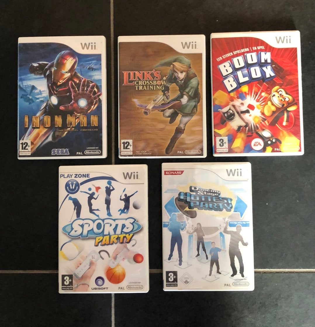 Nintendo wii games, Gebruikt, Ophalen of Verzenden, Sport, 3 spelers of meer