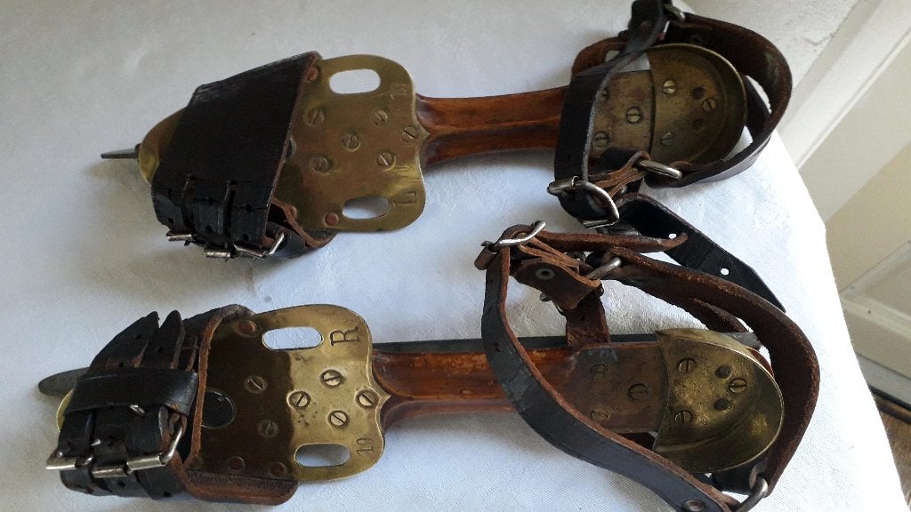 ANTIEKE SCHAATSEN MET KOPER, DE RUITER BOLSWARD, Ophalen of Verzenden, Gebruikt, Overige typen, Overige merken
