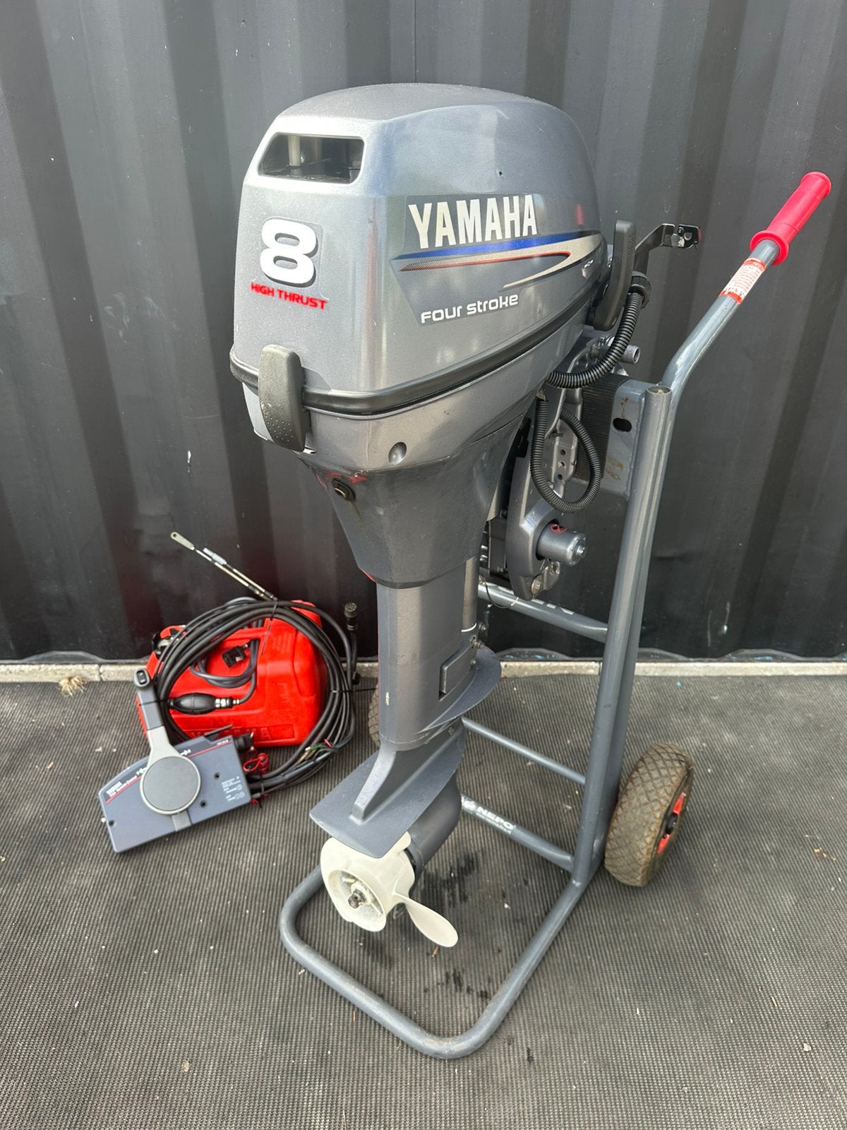Yamaha 8 pk High thrust PT, Ophalen, Zo goed als nieuw, Benzine, 5 tot 10 pk
