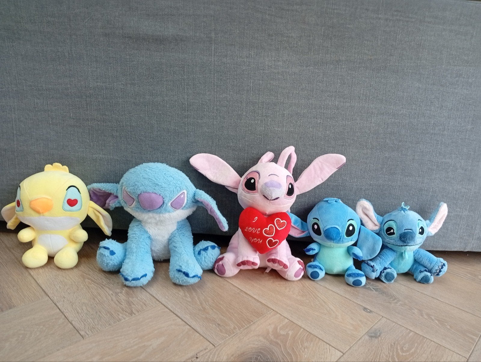 5 stitch knuffels, Overige karakters, Ophalen of Verzenden, Overige typen
