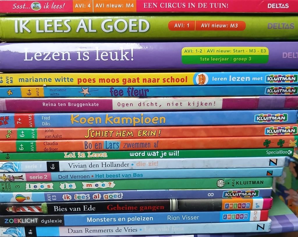AVI Start, AVI 1, AVI 2, AVI 3, AVI 4, AVI 5, AVI 6 en AVI 9, Ophalen of Verzenden, Zo goed als nieuw, Diverse auteurs, Fictie algemeen