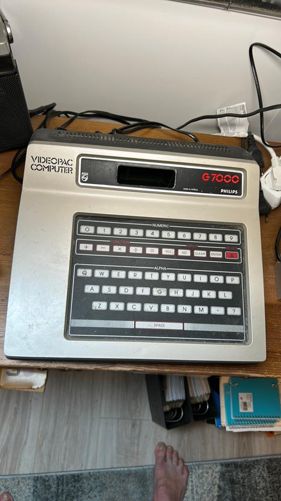 Philips Videopac G7000, Spelcomputers en Games, 1 speler, Ophalen, Gebruikt, Vanaf 3 jaar