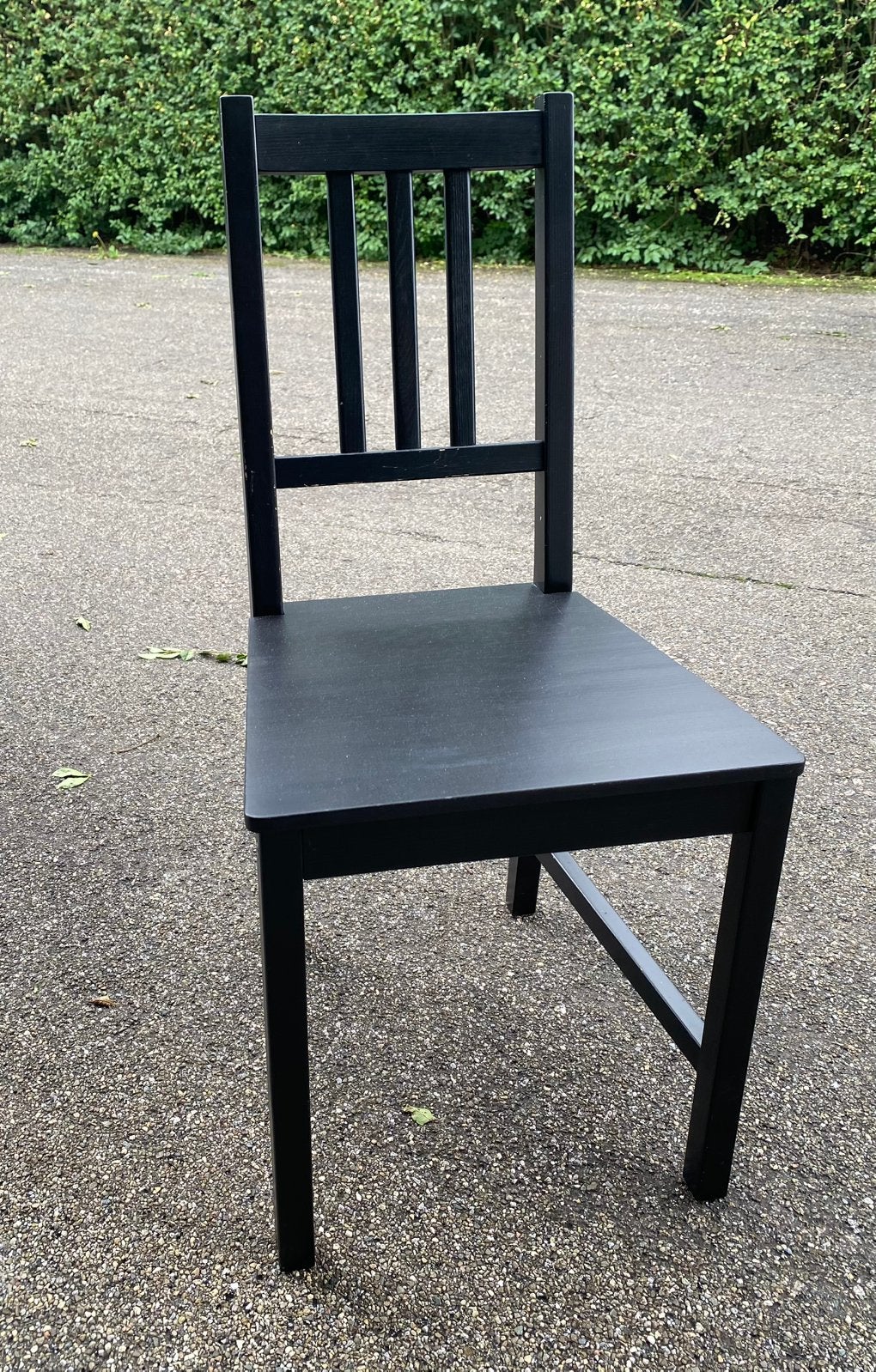 Stoelen, Ophalen, Zwart, Hout, Vier
