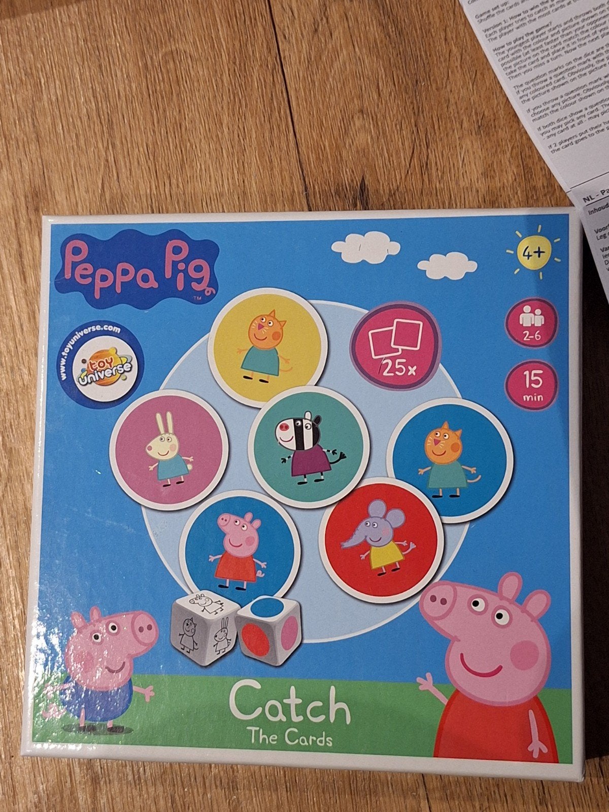 Peppa Pig: Pak de kaartjes! - Leuk familiespel, Een of twee spelers, Ophalen of Verzenden, Zo goed als nieuw