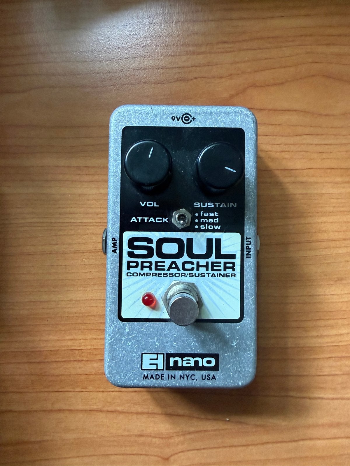 Electro-Harmonix Soul Preacher Compressor/Sustainer, Ophalen of Verzenden, Zo goed als nieuw, Compressor