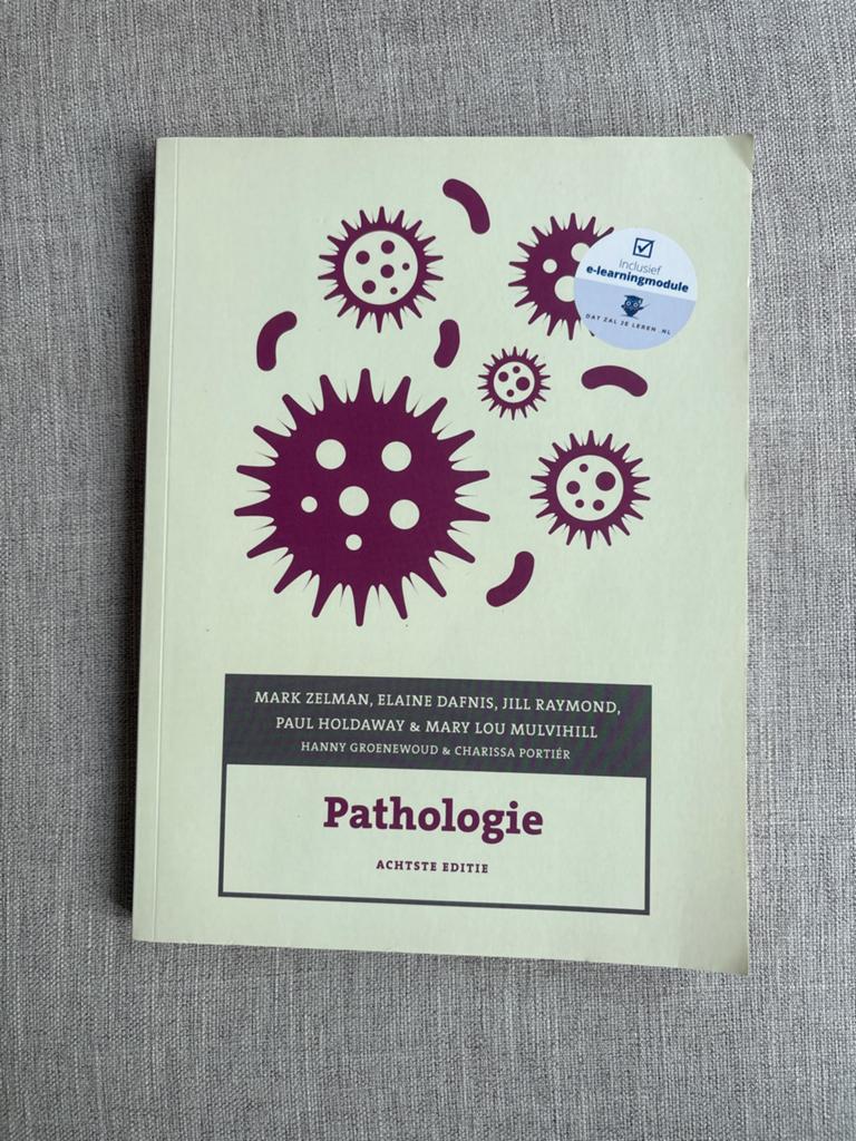 Pathologie - Achtste Editie (Zelman, Dafnis, Raymond), Boeken, Ophalen of Verzenden, Beta, Zo goed als nieuw, HBO