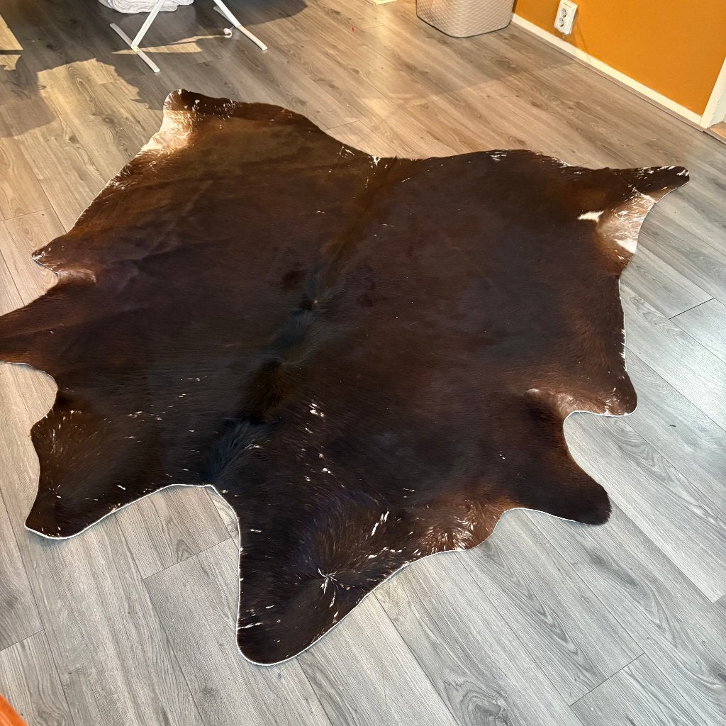 Koeienhuid, Ophalen, Bruin, 150 tot 200 cm, 200 cm of meer