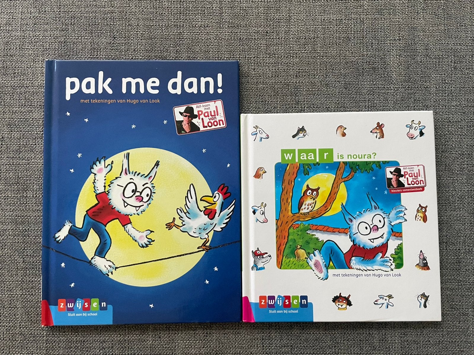 Paul van Loon - Pak me dan! En Waar is Noura?, Fictie algemeen, Paul van Loon, Ophalen of Verzenden, Zo goed als nieuw