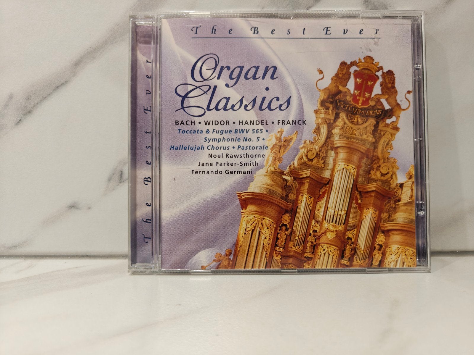 orgelcd organ classics Noel Rawsthorne,, Ophalen of Verzenden, Barok, Gebruikt, Overige typen