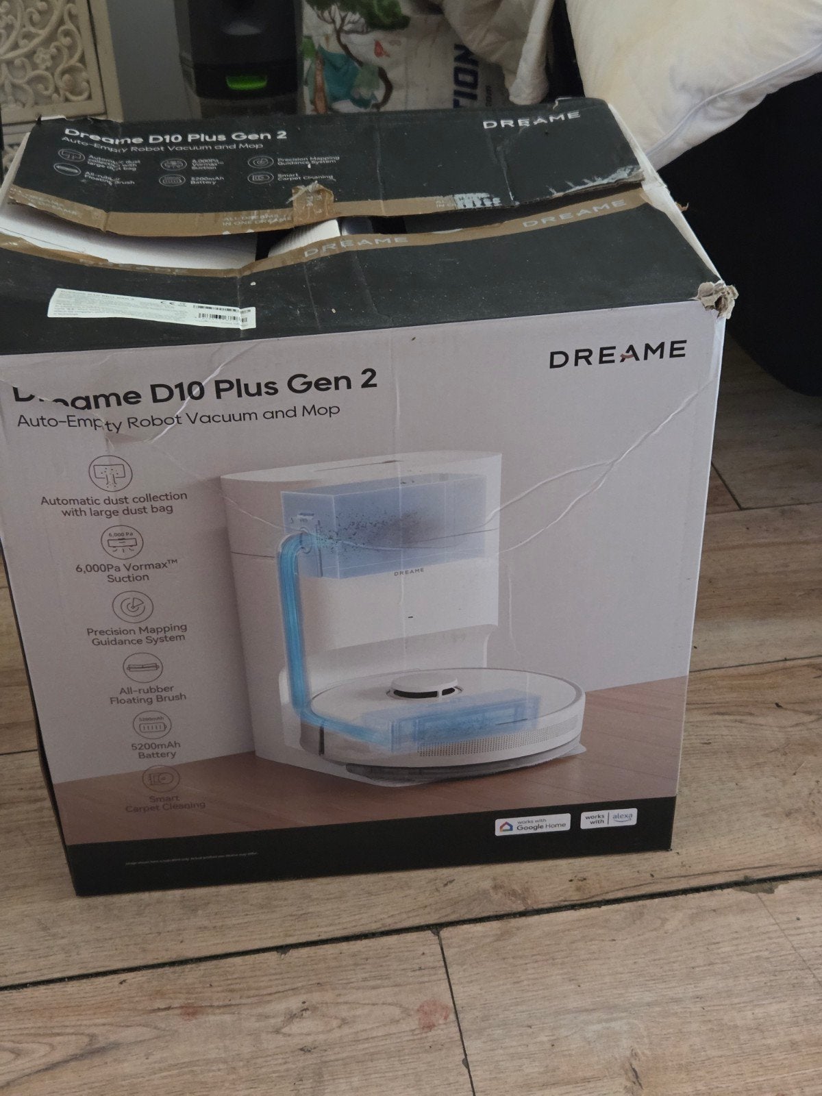 Dreame robot stfzuiger dwijl in 1, Ophalen of Verzenden, Robotstofzuiger