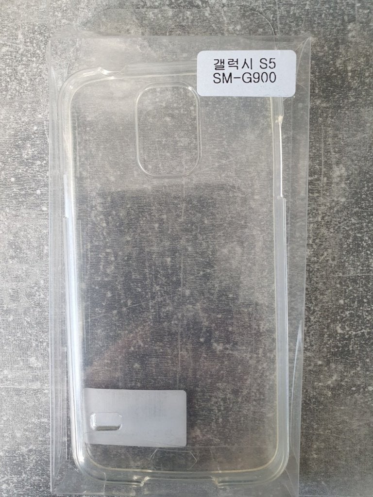 Transparant frontje voor Samsung Galaxy S5 - 갤럭시 S5 (NIEUW), Verzenden, Nieuw, Galaxy S5, Frontje of Cover