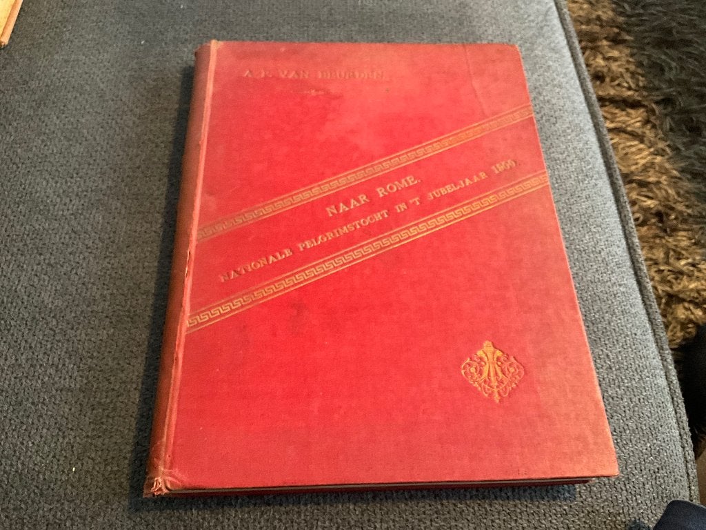 Naar Rome de reis der nationale Nederlandse Bedevaart, Gelezen, Ophalen of Verzenden, Nederland, A.F. Van Beurden