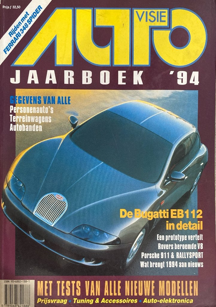 Autovisie Jaarboek '94 - Met tests van alle nieuwe modellen, Gelezen, Algemeen, Ophalen of Verzenden, Autovisie