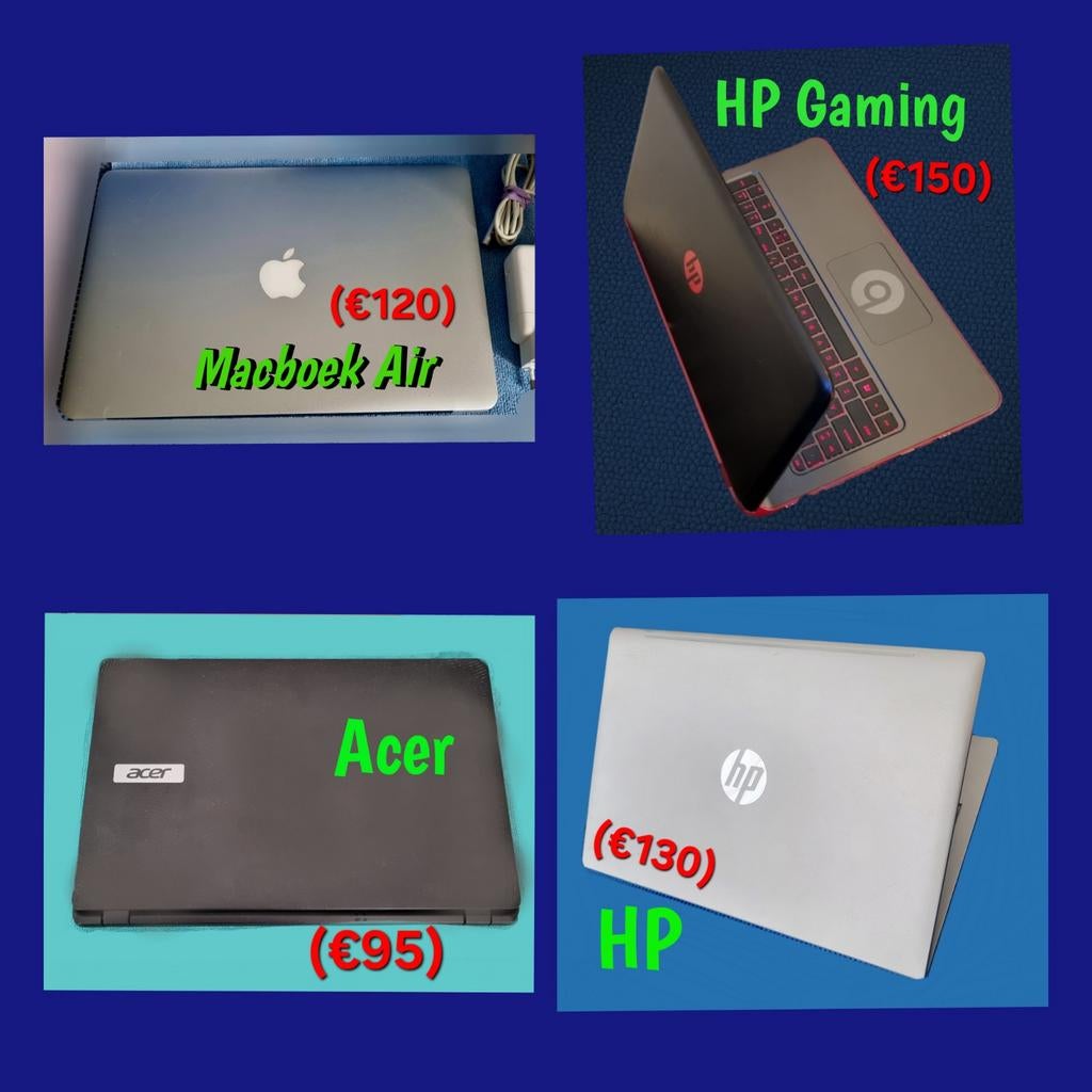 3 verschillende Super laptops (€300), Computers en Software, Harde schijven, Ophalen of Verzenden, Desktop, USB