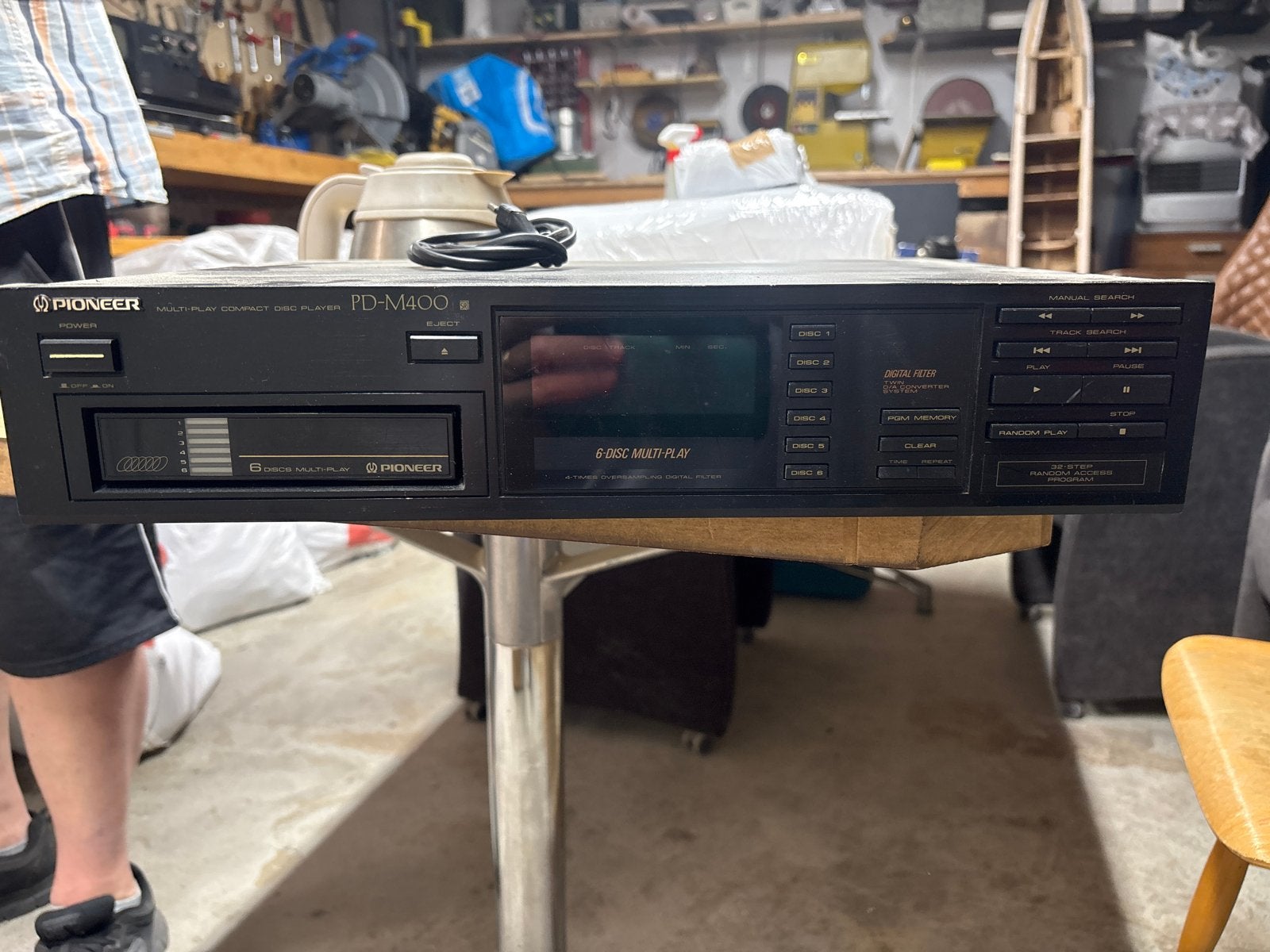 Pioneer PD-M400 Multi-Play Compact Disc Speler, Audio, Tv en Foto, Cd-spelers, Gebruikt, Pioneer, Wisselaar, Ophalen of Verzenden