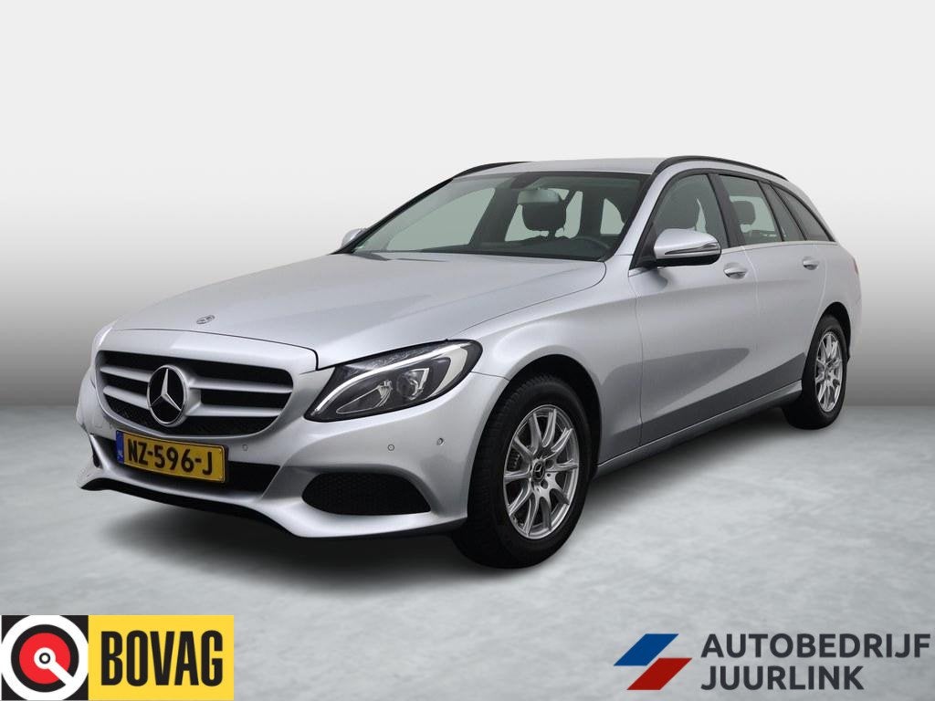 Mercedes-Benz C-klasse Estate 160 Ambition Trekhaak/Navi/Cli, Auto's, Gebruikt, 4 cilinders, 129 pk, Handgeschakeld