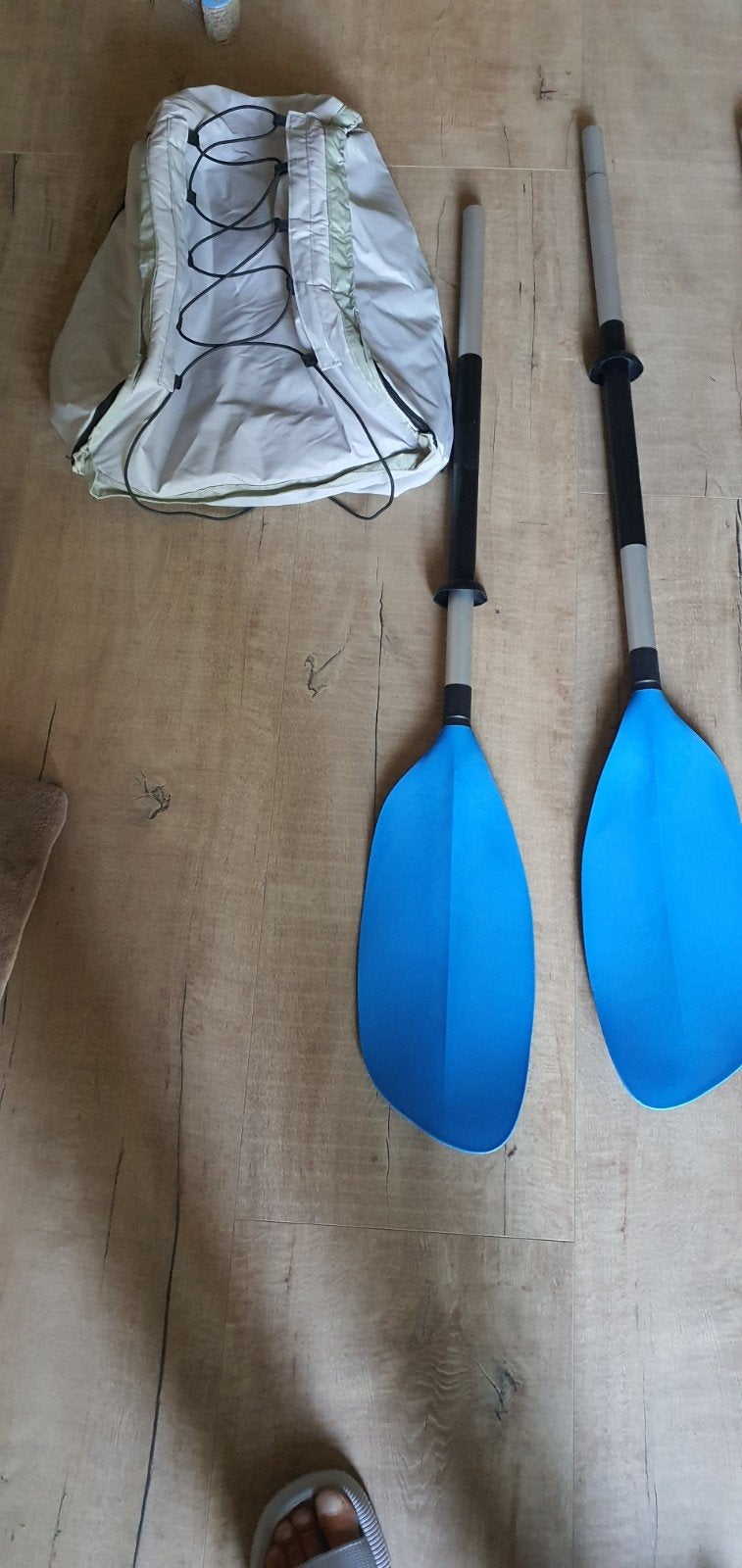 2 kayak padels 2 stoeltjes 2 tassen selvylor of voor ander m, Watersport en Boten, Kano's, Ophalen, Nieuw, Eén persoon, Kajak